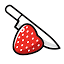 Glass fruit cutting AI